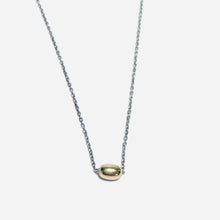 Load image into Gallery viewer, Sterling Gold Vermeil Mini Rice Bead Necklace