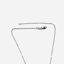 Load image into Gallery viewer, Sterling Rice Bead Mini Necklace