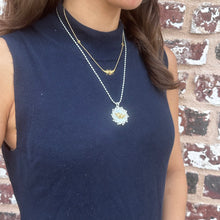 Load image into Gallery viewer, Southern Gates® Gold Plated Bee And Honeycomb Necklace