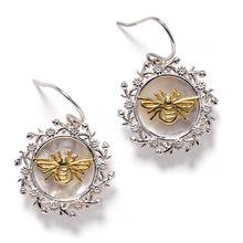 Load image into Gallery viewer, Southern Gates® Bee Mother Of Pearl Earrings