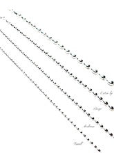 Load image into Gallery viewer, Medium Sterling Rice Bead Bracelet