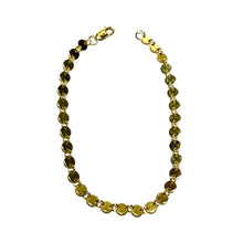 Load image into Gallery viewer, Gold Filled Smooth Flat Round Bar Bracelet