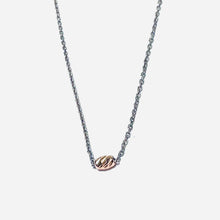 Load image into Gallery viewer, Sterling Rose Gold Vermeil Mini Rice Bead Necklace