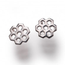 Load image into Gallery viewer, Southern Gates® Honeycomb Stud Earrings