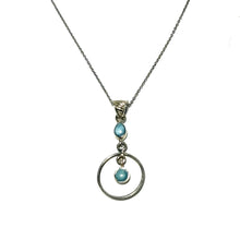 Load image into Gallery viewer, Sterling Larimar Necklace