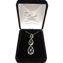 Load image into Gallery viewer, Sterling Silver Green Amethyst Necklace