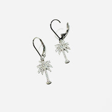 Load image into Gallery viewer, Sterling Silver Palmetto Earrings