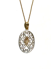 Load image into Gallery viewer, Sterling & Gold Filled Artisan Gate Necklace