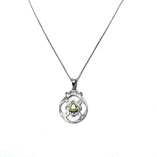 Load image into Gallery viewer, Sterling Silver Southern Gate & Peridot Pendant