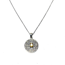 Load image into Gallery viewer, Sterling Silver Southern Gate & Citrine Pendant