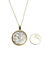 Load image into Gallery viewer, Sterling & Gold Filled Artisan Gate Necklace