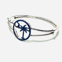 Load image into Gallery viewer, NEW Sterling Silver Palmetto and Moon Bracelet