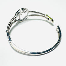 Load image into Gallery viewer, NEW Sterling Silver Palmetto and Moon Bracelet