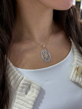 Load image into Gallery viewer, Sterling & Gold Filled Artisan Gate Necklace