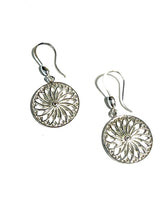 Load image into Gallery viewer, Sterling Southern Gate & Rice Bead Earrings