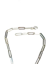 Load image into Gallery viewer, Sterling Paperclip Heart Necklace