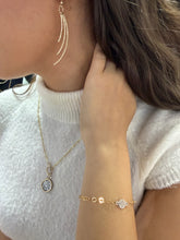 Load image into Gallery viewer, Sterling & 14kt Gold Filled Atocha Coin Inspired Necklace