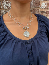 Load image into Gallery viewer, Sterling Atocha Inspired Coin Necklace