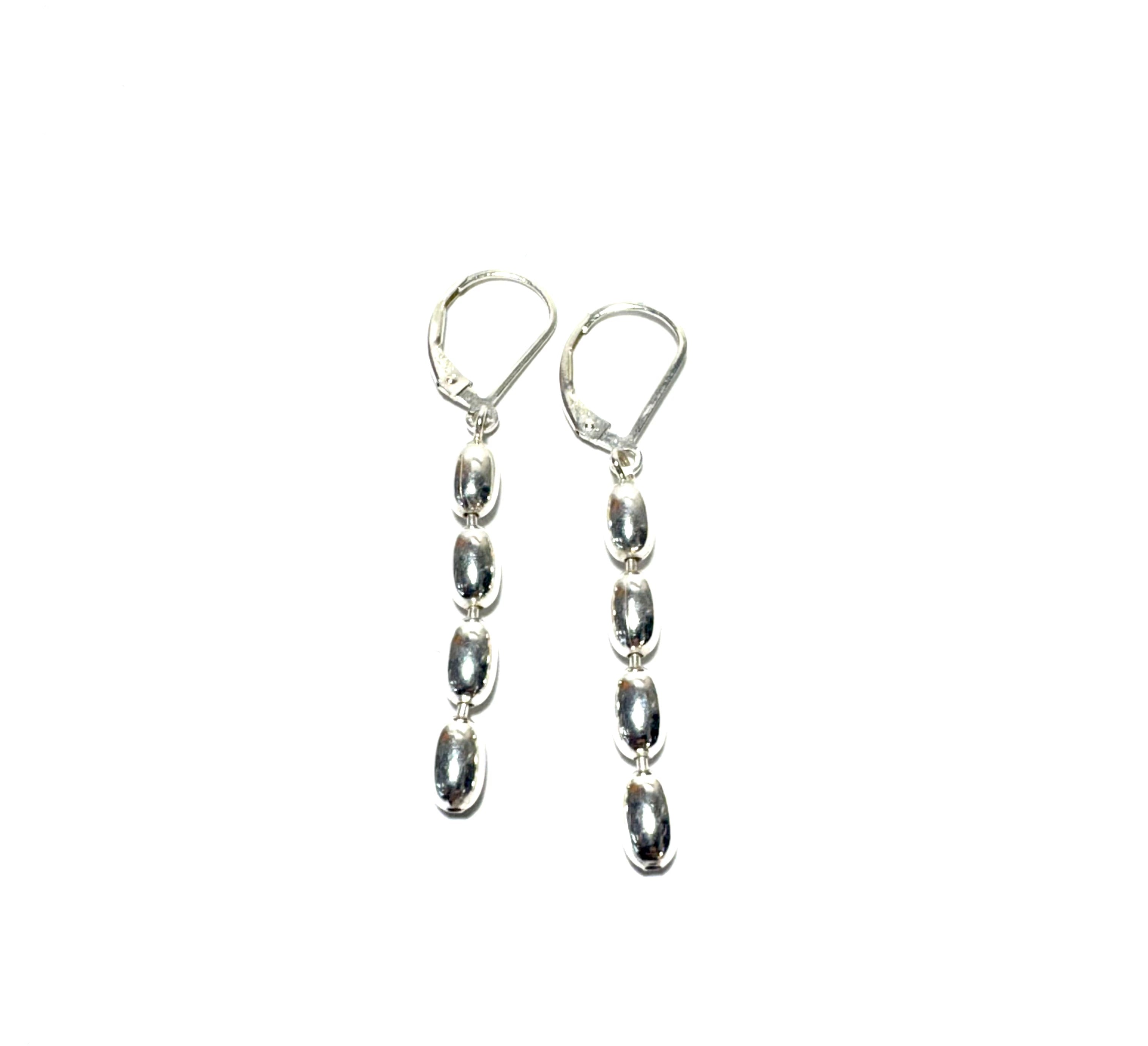 Extra Large Drop Rice Earrings