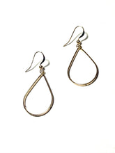 Load image into Gallery viewer, 14kt Gold Filled Open Teardrop Earrings