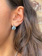 Load image into Gallery viewer, Sterling Blue Topaz Tennis Necklace Set