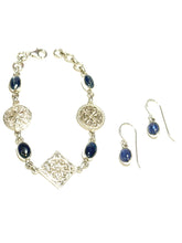 Load image into Gallery viewer, Sterling Kyanite & Artisan Gate Bracelet Set