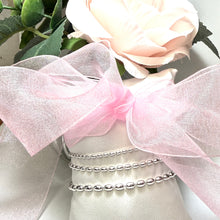 Load image into Gallery viewer, Lowcountry Layer | Classic Sterling Rice Bead Bracelet Trio