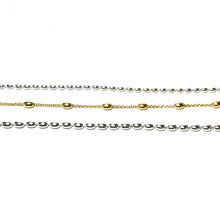 Load image into Gallery viewer, Lowcountry Layer | Sterling & 14kt Gold Filled Rice Bead Bracelet Trio