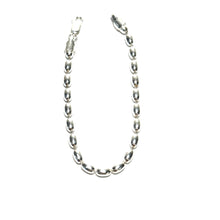 Load image into Gallery viewer, Extra Large Sterling Rice Bead Bracelet