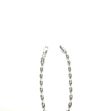 Load image into Gallery viewer, Extra Large Sterling Rice Bead Bracelet