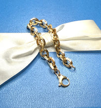 Load image into Gallery viewer, 14kt Gold Large Link Bracelet