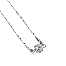 Load image into Gallery viewer, Sterling Triple Wrap Rice Bead & Southern Gate Bracelet/Necklace (SM)