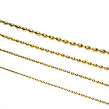 Load image into Gallery viewer, Gold Plated Sterling Rice Bead Bracelet