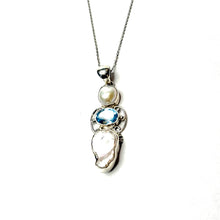 Load image into Gallery viewer, Sterling Multi Gemstone Necklace