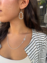 Load image into Gallery viewer, Sterling Triple Wrap Rice Bead & Southern Gate Bracelet/Necklace (SM)