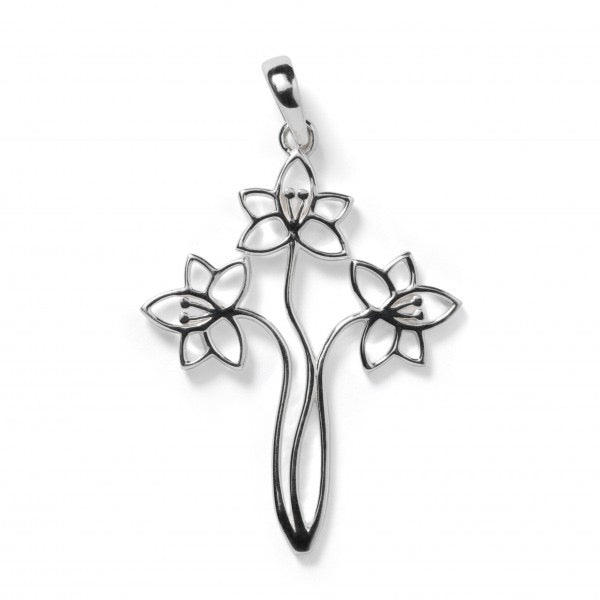 lily flower pendant Southern Gates® Lily Pendant – Dacuba's Fine Jewelry
