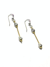 Load image into Gallery viewer, Sterling Station Rice Bead Earrings