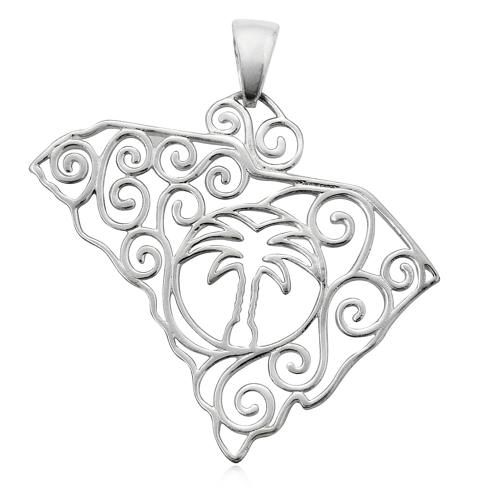 Southern Gates® South Carolina State Pendant