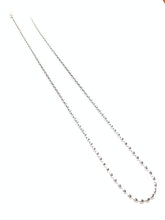 Load image into Gallery viewer, Medium Sterling Rice Bead Necklace