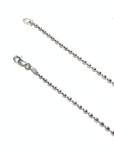 Load image into Gallery viewer, Medium Sterling Rice Bead Necklace