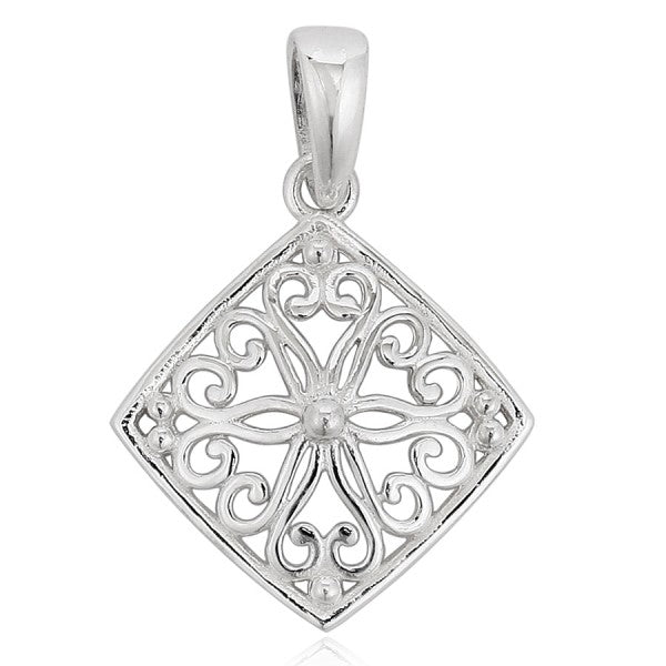 Southern Gates® Diamond Scroll Pendant