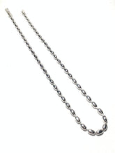 Load image into Gallery viewer, Extra Large Sterling Rice Bead Necklace
