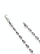 Load image into Gallery viewer, Extra Large Sterling Rice Bead Necklace