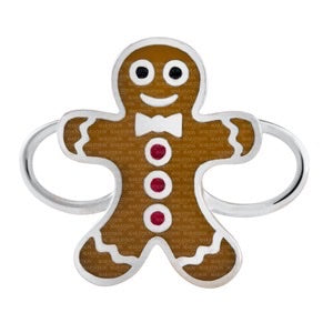 SS GINGERBREAD MAN CLASP