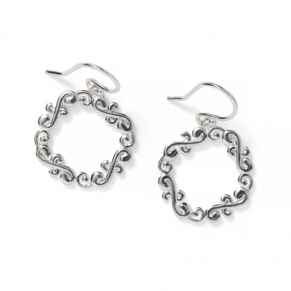 Southern Gates® Scrolling Circle Earrings