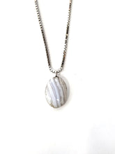 Load image into Gallery viewer, A/T Lace Agate Necklace
