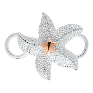 SS/14KT ROSE STARFISH