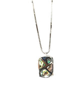 Load image into Gallery viewer, A/T Mosaic Abelone Necklace
