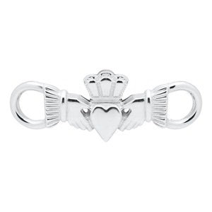 SS CLADDAGH CLASP