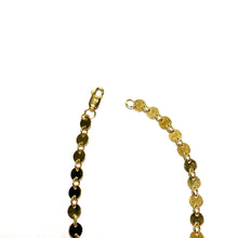 Load image into Gallery viewer, Gold Filled Smooth Flat Round Bar Bracelet
